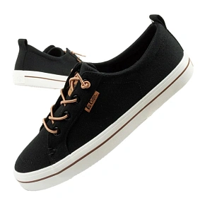 Lee Cooper buty sportowe damskie trampki modne czarne wygodne dámské