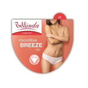 Majtki damskie BREEZE SLIP białe - BELLINDA