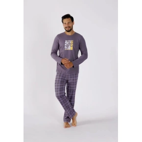 Piżama męska ROY 1471 Grey - M-Max