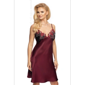 Dámská noční košilka Elodie Vínová vzor - Irall