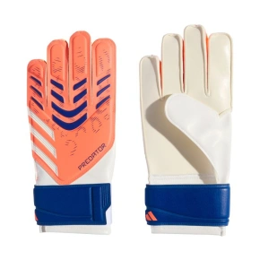 Rękawice bramkarskie dla dzieci adidas Predator Glove Training biało-pomarańczowe JN5361 Rękawice bramkarskie dla dzieci adidas Predator Glove Training biało-pomarańczowe JN5361