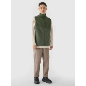 Bezrękawnik sherpa ze stójką męski 4F 4FRAW24TVESM172-43S