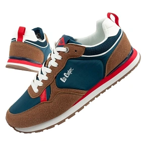 Lee Cooper buty sportowe sneakersy męskie modne wygodne wytrzymałe granatowe brązowe Lee Cooper buty sportowe sneakersy męskie modne wygodne wytrzymałe granatowe brązowe