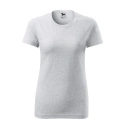 T-shirt damski Classic New W MLI-13303 jasnoszary - Malfini