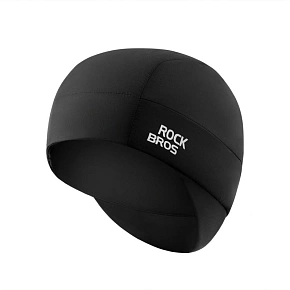 Czapka rowerowa Rockbros M015 zimowa dwustronna rozmiar 54-61 cm - czarna Czapka rowerowa Rockbros M015 zimowa dwustronna rozmiar 54-61 cm - czarna