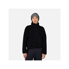 Bluza damska ROSSIGNOL W ALLTRACK SNAP SHERPA JKT czarna Bluza damska ROSSIGNOL W ALLTRACK SNAP SHERPA JKT czarna