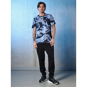 T-shirt regular z nadrukiem męski 4F 4FRSS26TTSHM3656-90A