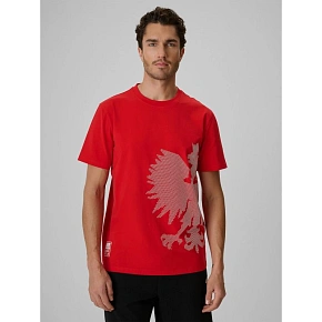 T-shirt bawełniany kibica męski 4F 4FRSS26TTSHM4200-62S pánské T-shirt bawełniany kibica męski 4F 4FRSS26TTSHM4200-62S pánské