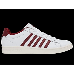 Sneakersy K-swiss COURT TIEBREAK II WHITE/TIBETAN RED/SNOW WHITE-M (04413-152-M) Sneakersy K-swiss COURT TIEBREAK II WHITE/TIBETAN RED/SNOW WHITE-M (04413-152-M)