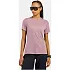 Koszulka z krótkim rękawem damska ODLO T-shirt crew neck s/s MERINO TENCEL PLAIN TEE różowa