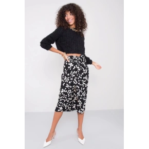 Damska spódnica w kwiaty 15423 - BSL