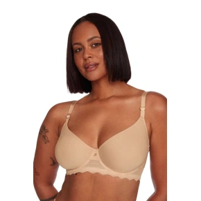 Gładki biustonosz Spacer 3D Tess beżowy - Esotiq