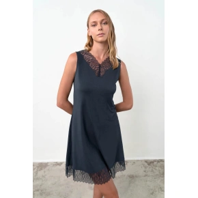 Damska koszula nocna Lutecia 18182 granatowy - Vamp