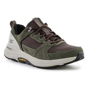 Pánské boty M 216106-OLBR zeleno-béžové - Skechers