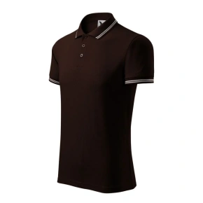 Koszulka polo Malfini Urban M MLI-21927 kawowy