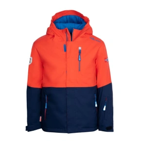 Kurtka zimowa dziecięca Trollkids Kids Hallingdal Jacket outdoorowa pomarańczowa/granatowa (226-705) Kurtka zimowa dziecięca Trollkids Kids Hallingdal Jacket outdoorowa pomarańczowa/granatowa (226-705)