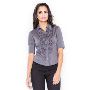 Koszula damska M025 szara - Figl