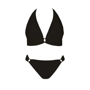 Damski dwuczęściowy strój kąpielowy Panama 3 S556PM3 Czarny - Self