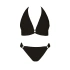 Damski dwuczęściowy strój kąpielowy Panama 3 S556PM3 Czarny - Self