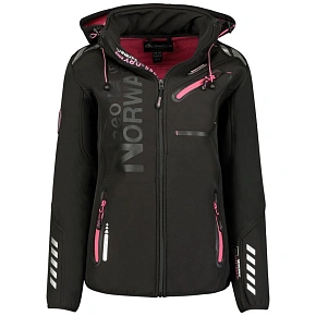 Kurtka Geographical Norway Reine softshellowa W WU8182F/GNO-BLACK-PINK