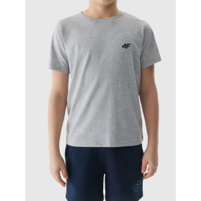 T-shirt bawełniany gładki dla chłopca 4F Junior T-shirt bawełniany gładki dla chłopca 4F Junior