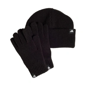 Komplet dla dzieci adidas czapka + rękawiczki czarny JP2783 Komplet dla dzieci adidas czapka + rękawiczki czarny JP2783