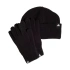 Komplet dla dzieci adidas czapka + rękawiczki czarny JP2783