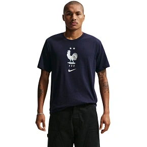 Koszulka męska Nike FFF Soccer granatowa IH2181 498 pánské