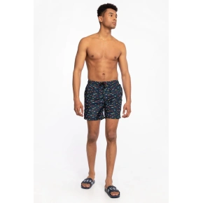 Stroje kąpielowe męskie F1GT03WO05Y U173 granatowy - Guess