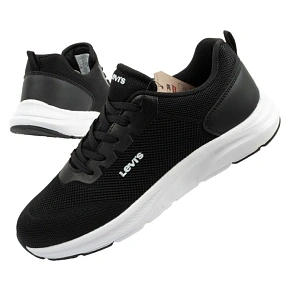 Levi's buty damskie sportowe sneakersy Hudson modne czarne wygodne dámské