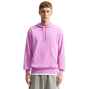 Bluza męska Nike Club FT PO Hoodie różowa FN3866 503 pánské Bluza męska Nike Club FT PO Hoodie różowa FN3866 503 pánské