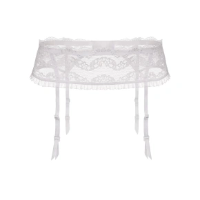 Pas do pończoch Lilly biały - Julimex