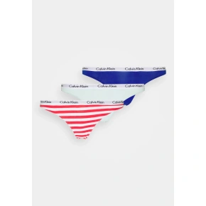 Stringi 3szt QD3587E W5N Mixed Colors - Calvin Klein