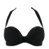 Biustonosz STRAPLESS PLUNGE 251302 Czarny(015) - Simone Perele
