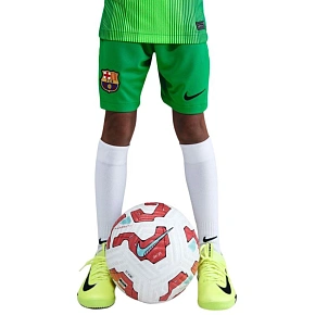 Spodenki dziecięce Nike FC Barcelona 2025/26 Stadium Goalkeeper zielone HQ0475 310