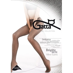 Rajstopy Brigitte 02 Rete Lurex - Gatta