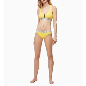 Góra od bikini KW0KW00814-ZP0 Żółty - Calvin Klein