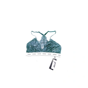 Biustonosz koronkowy damski - O97C02PZ01C- G7M6 - Zielony i niebieski - Guess