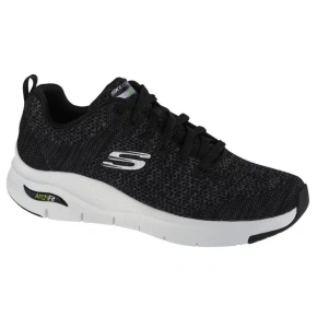 Sneakersy męskie Arch Fit Paradyme M 232041-BKW Czarny - Skechers