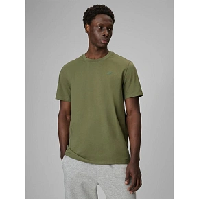 T-shirt regular gładki męski 4F 4FRSS26TTSHM4261-44S