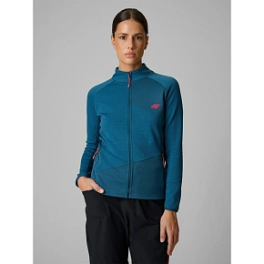 Bluza trekkingowa slim bez kaptura damska 4F 4FRSS26TFSWF0986-46S dámské