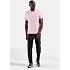 Koszulka męska ODLO Polo shirt s/s ESSENTIAL SOLID różowa pánské