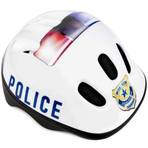 Dziecięcy kask rowerowy Spokey Police Jr 927857 Dziecięcy kask rowerowy Spokey Police Jr 927857