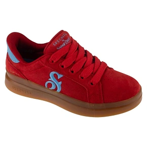 Skechers Slip-Ins Suede Snoop Cupsole Sneaker 186100-RDBL Czerwone 36