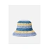 Kapelusz damski RIP CURL Crochet Bucket Hat niebieski
