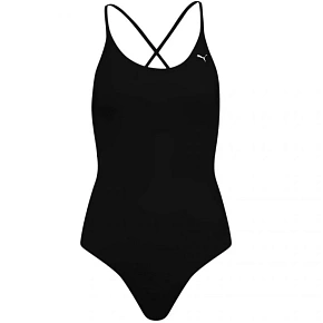 Kostium kąpielowy Puma Swim V-Neck czarny W 935086 03 Kostium kąpielowy Puma Swim V-Neck czarny W 935086 03