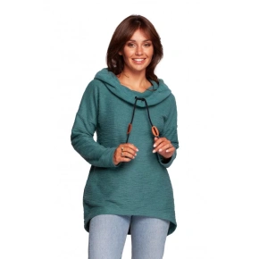 Damski sweter z kapturem B249 - BE
