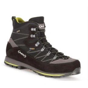 Aku buty trekkingowe męskie Trekker Gore-tex turystyczne za kostkę czarne szare