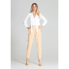 Bluzka damska M700 biała - Figl