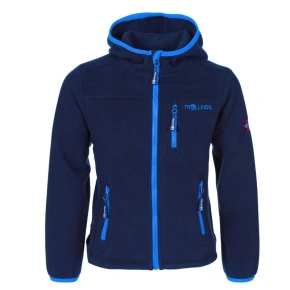 Kurtka polarowa dziecięca TrollKids Kids Stavanger Jacket navy/light blue wiatroszczelna niebieska (706-110) Kurtka polarowa dziecięca TrollKids Kids Stavanger Jacket navy/light blue wiatroszczelna niebieska (706-110)